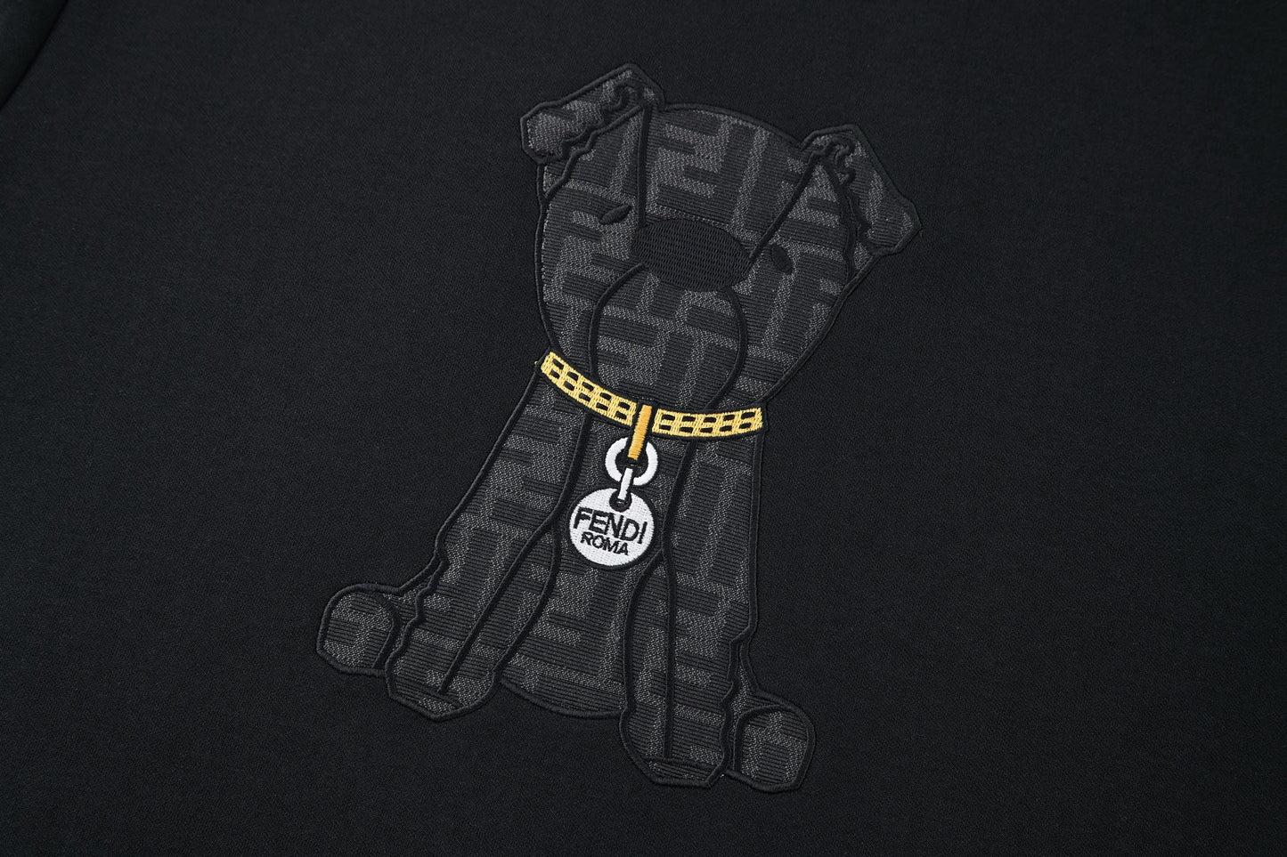 Fend embroidered t-shirt