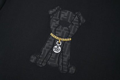 Fend embroidered t-shirt