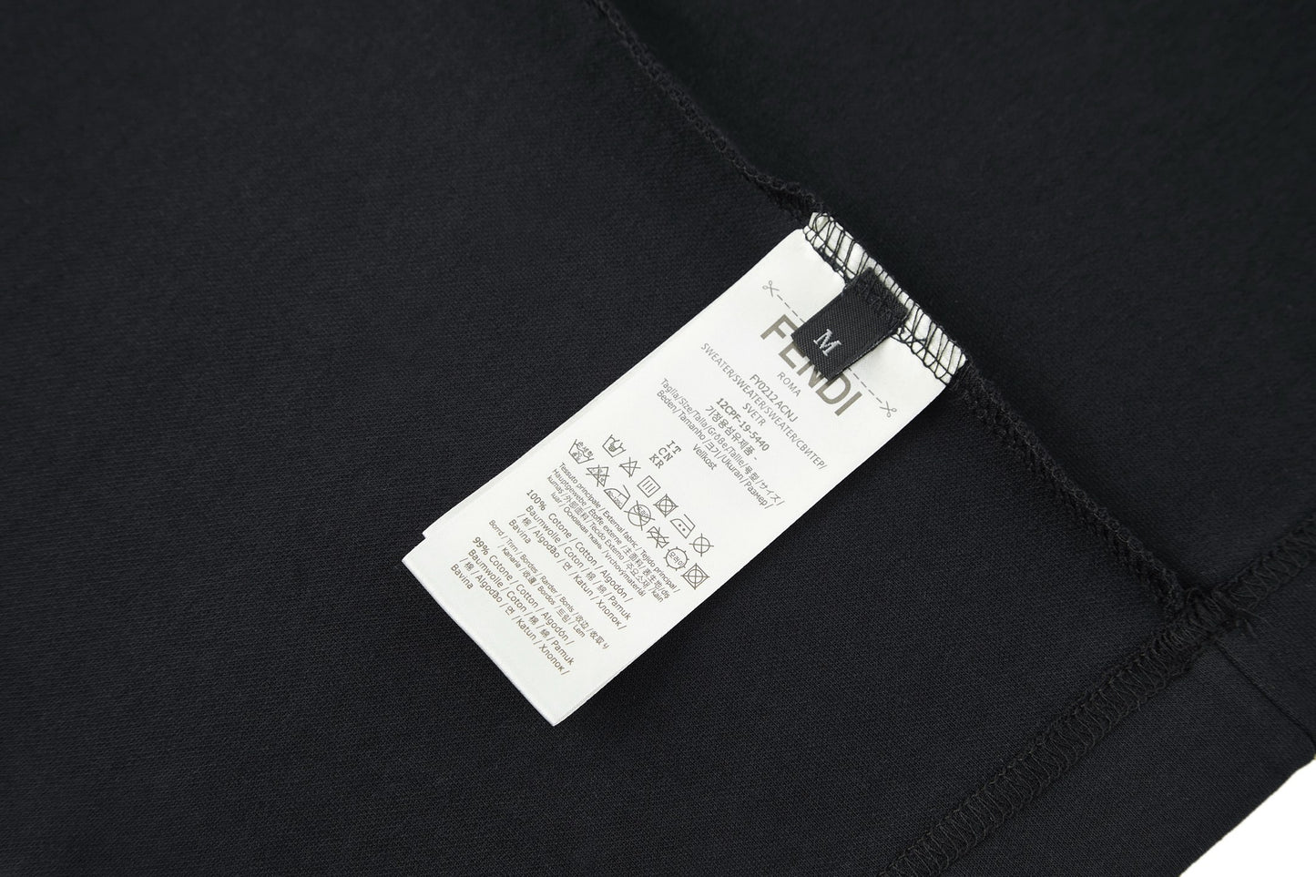 Fend embroidered t-shirt