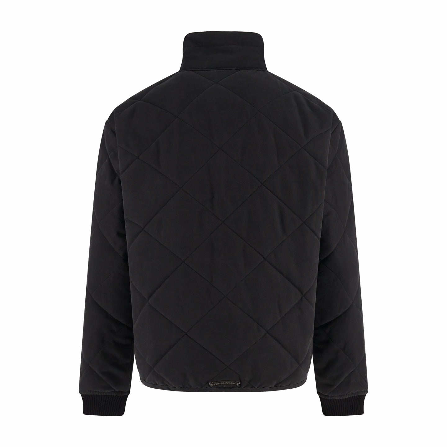Chrome quilted padded jacket