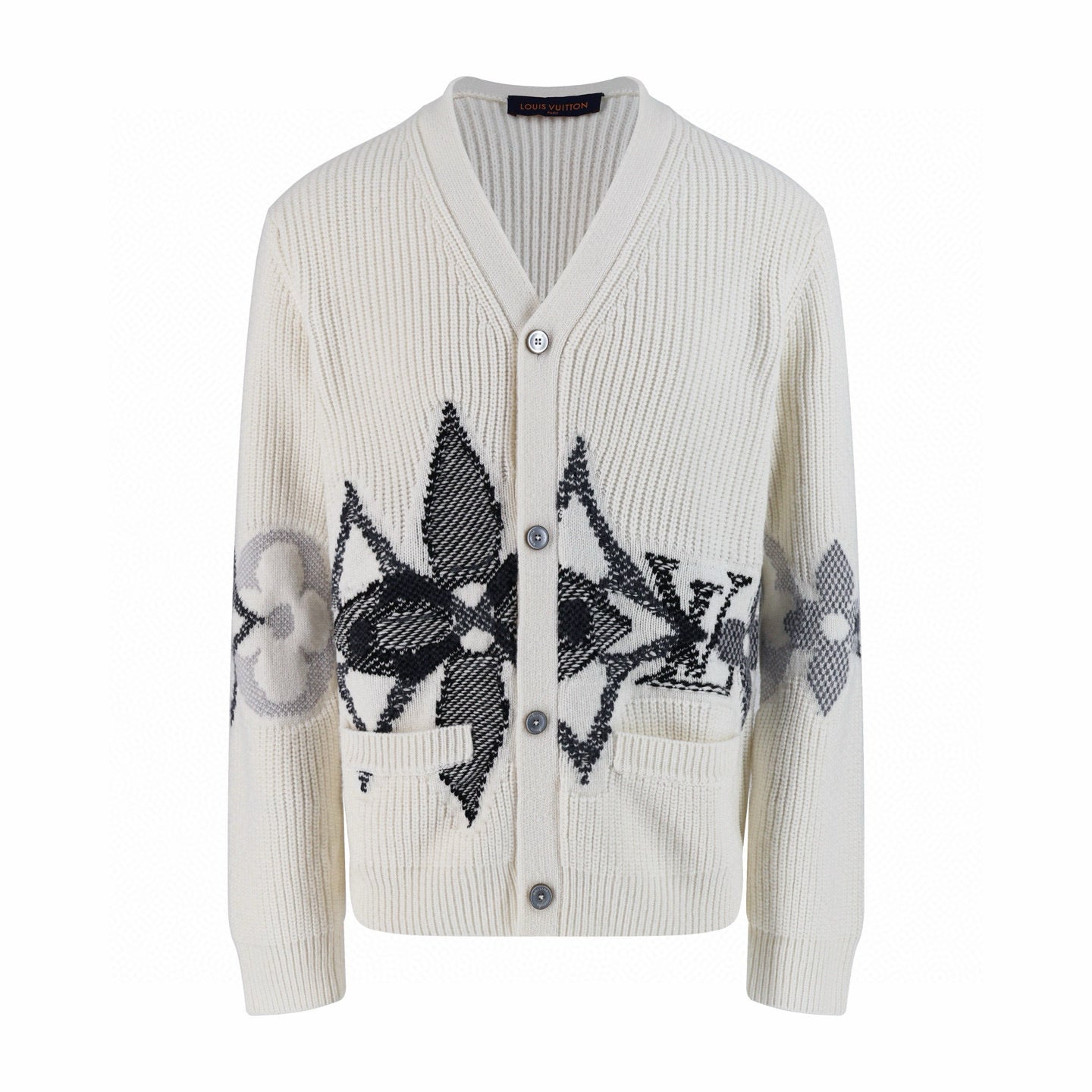 Louis jacquard cardigan