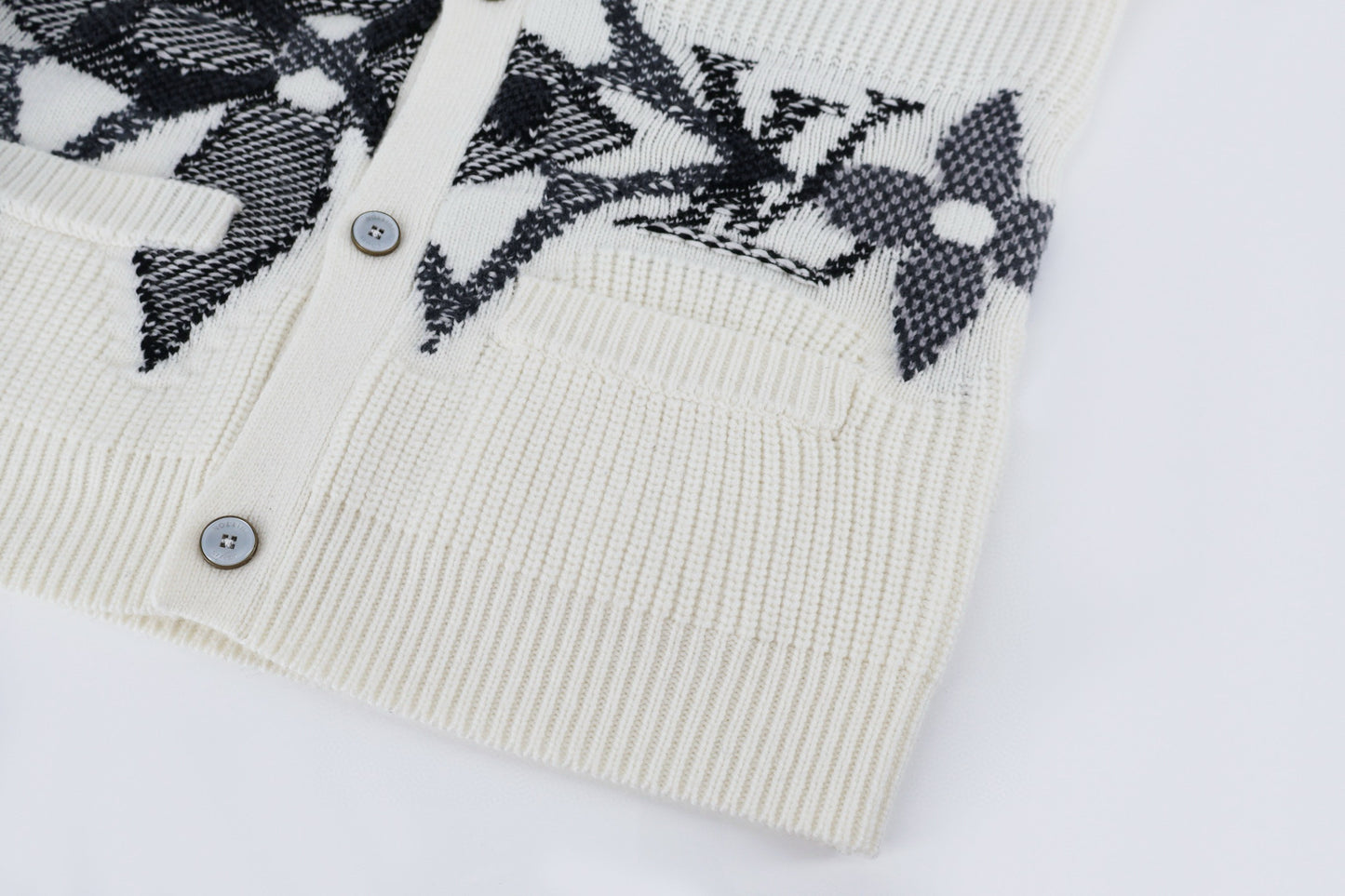 Louis jacquard cardigan