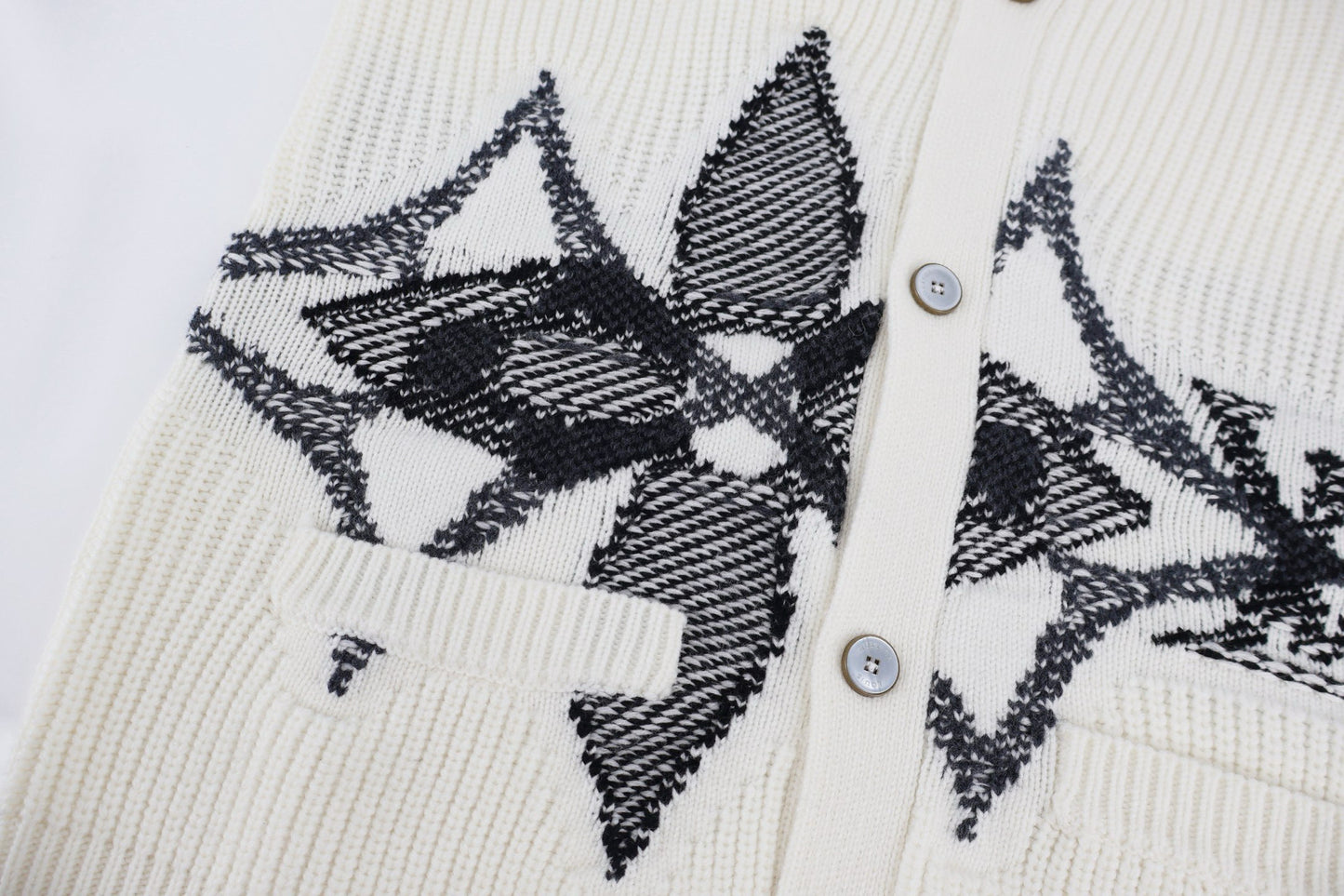 Louis jacquard cardigan