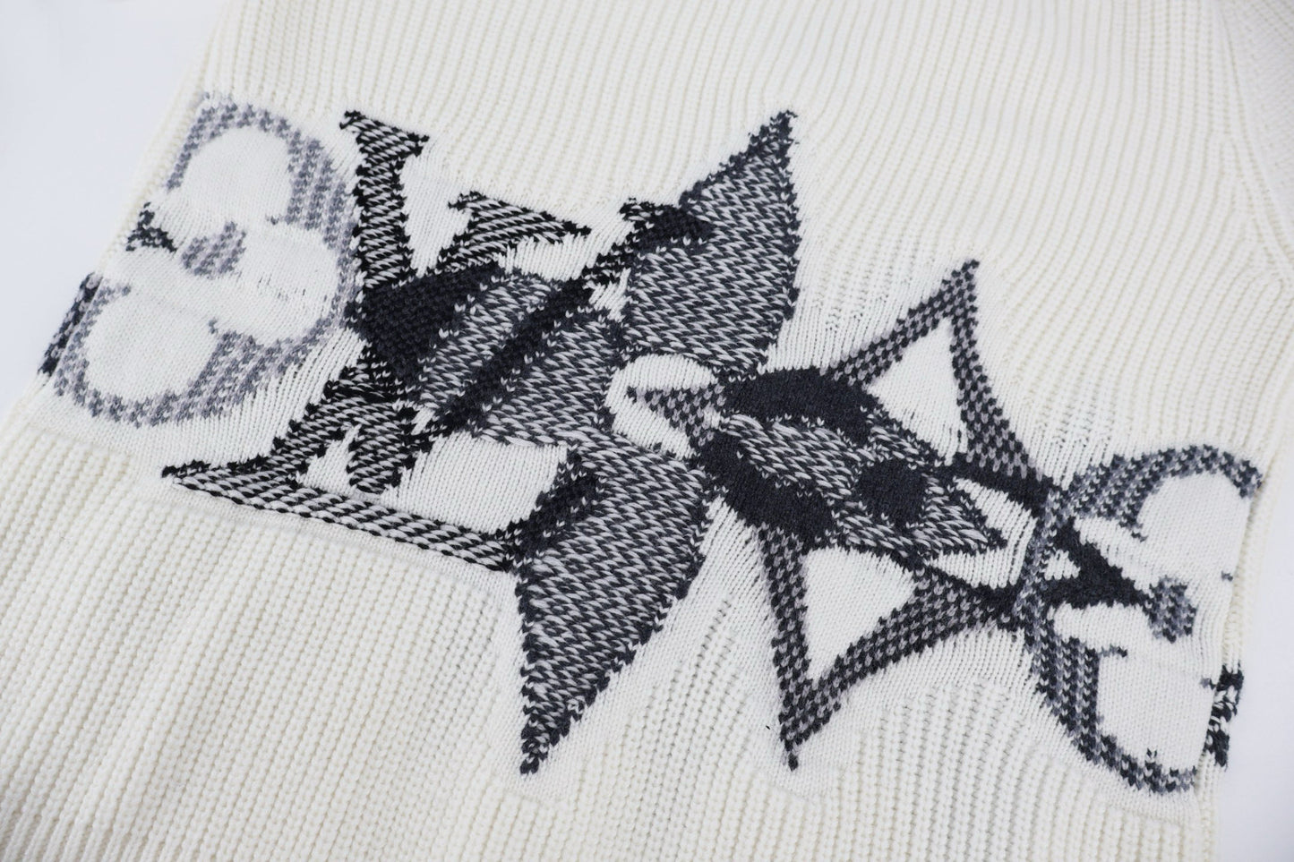 Louis jacquard cardigan