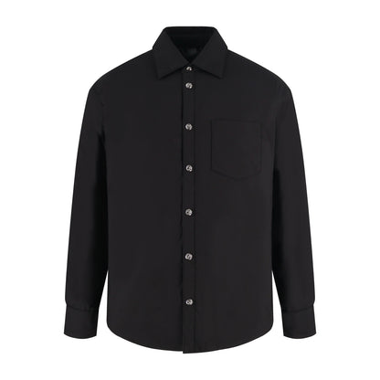 Chrome shirt-style jacket