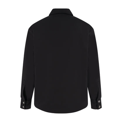 Chrome shirt-style jacket