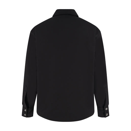 Chrome shirt-style jacket