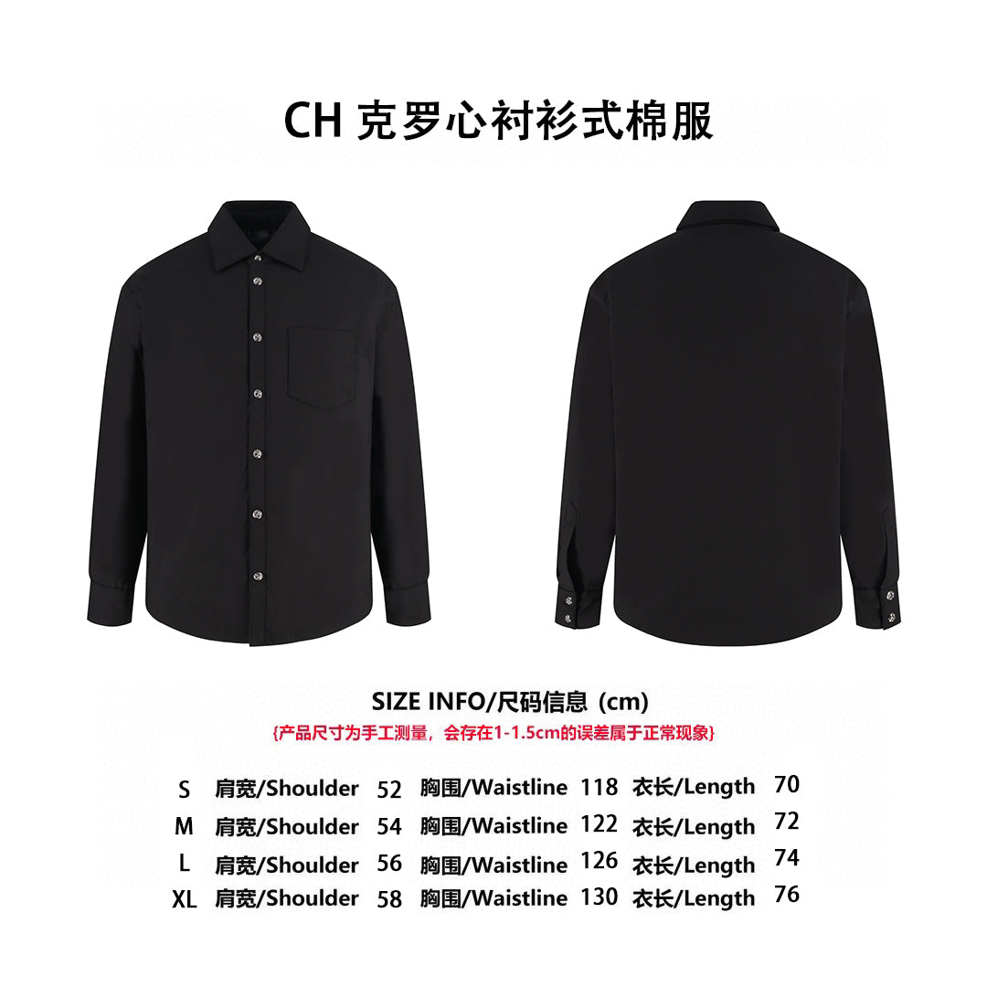 Chrome shirt-style jacket