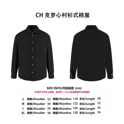 Chrome shirt-style jacket