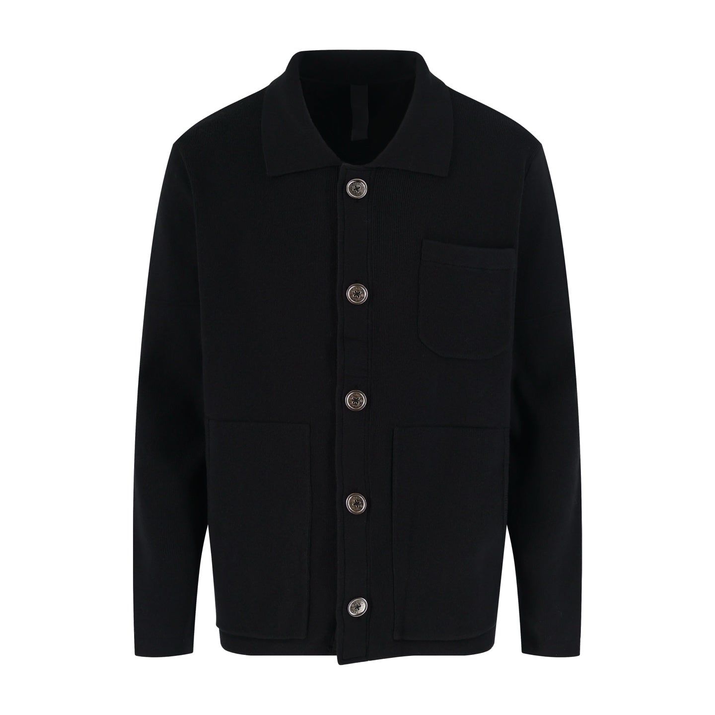 Chrome knitted cardigan