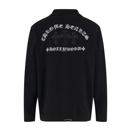 Chrome knitted cardigan