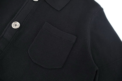 Chrome knitted cardigan