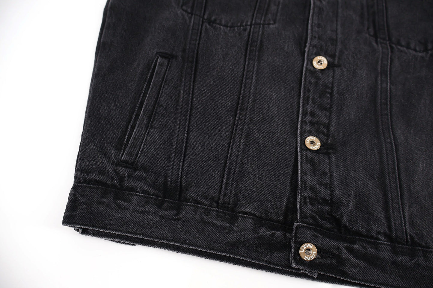 Loe washed denim jacket