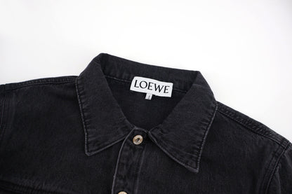 Loe washed denim jacket