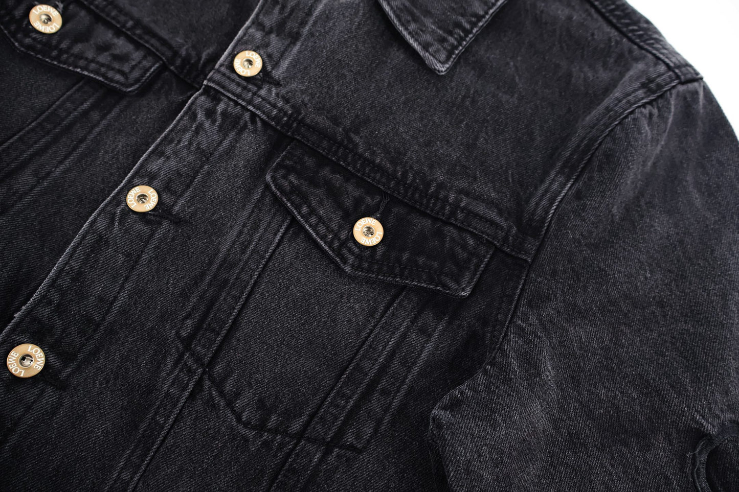 Loe washed denim jacket