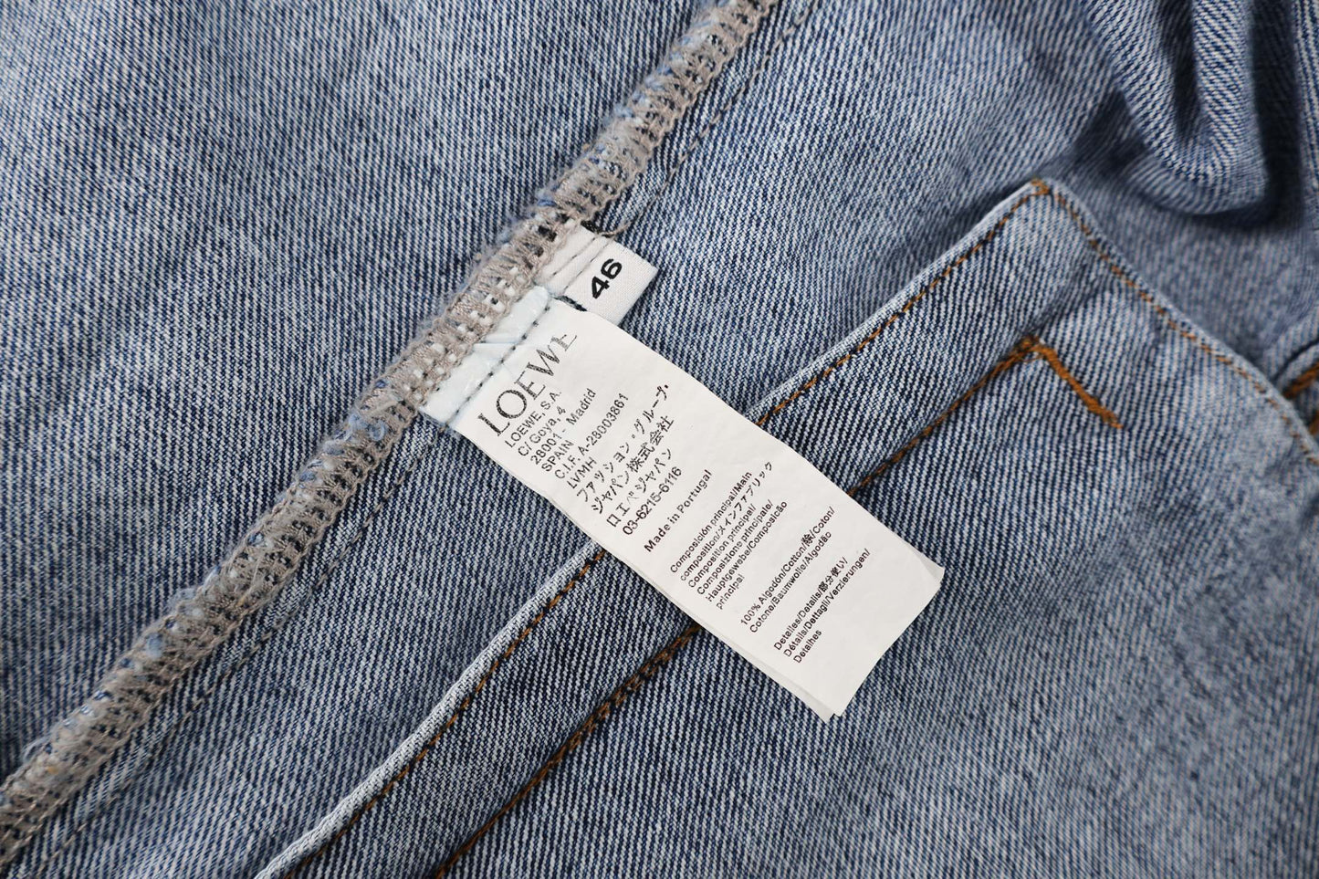 Loe washed denim jacket