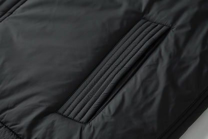 Fend collared padded jacket