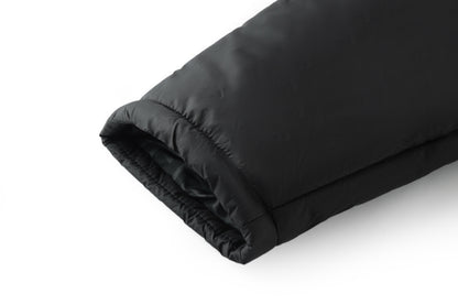 Fend collared padded jacket