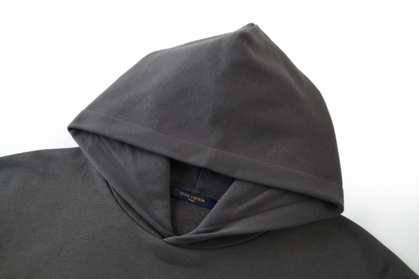 Louis embroidered hoodie