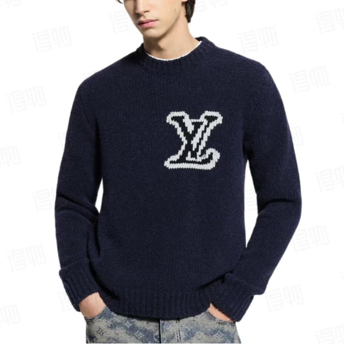 Louis jacquard sweater