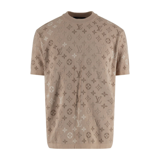 Louis subtle jacquard t-shirt