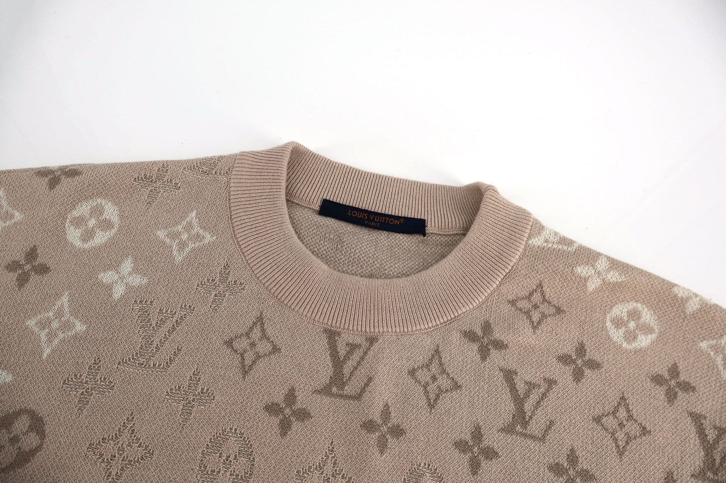 Louis subtle jacquard t-shirt
