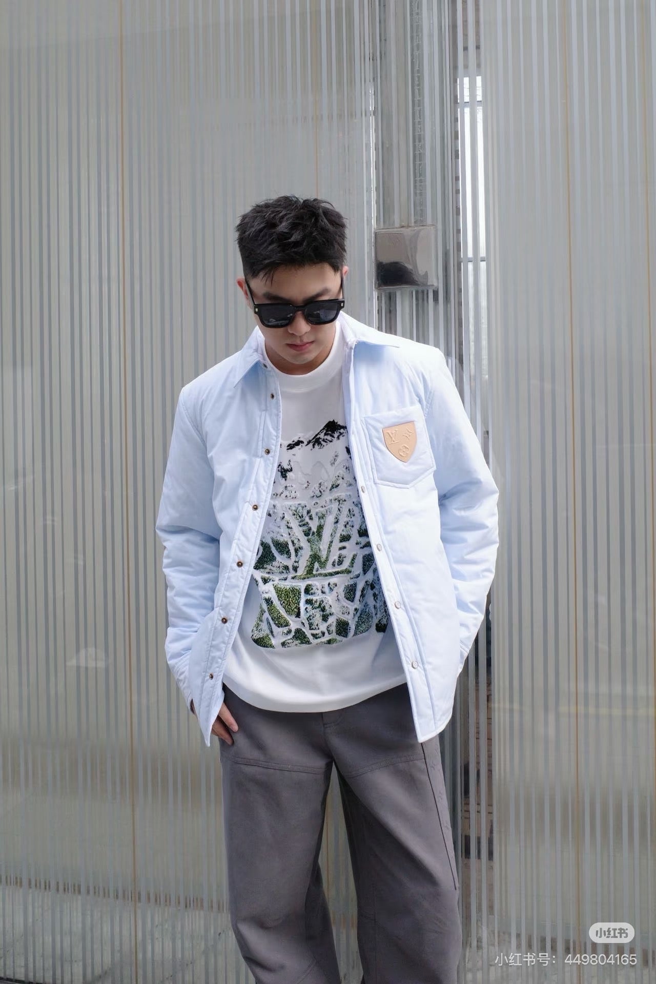 Louis reversible shirt jacket