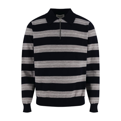 Miu half-zip polo shirt