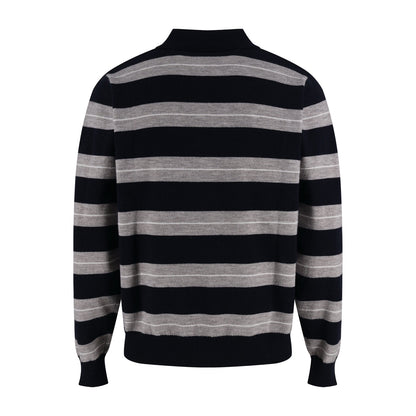 Miu half-zip polo shirt