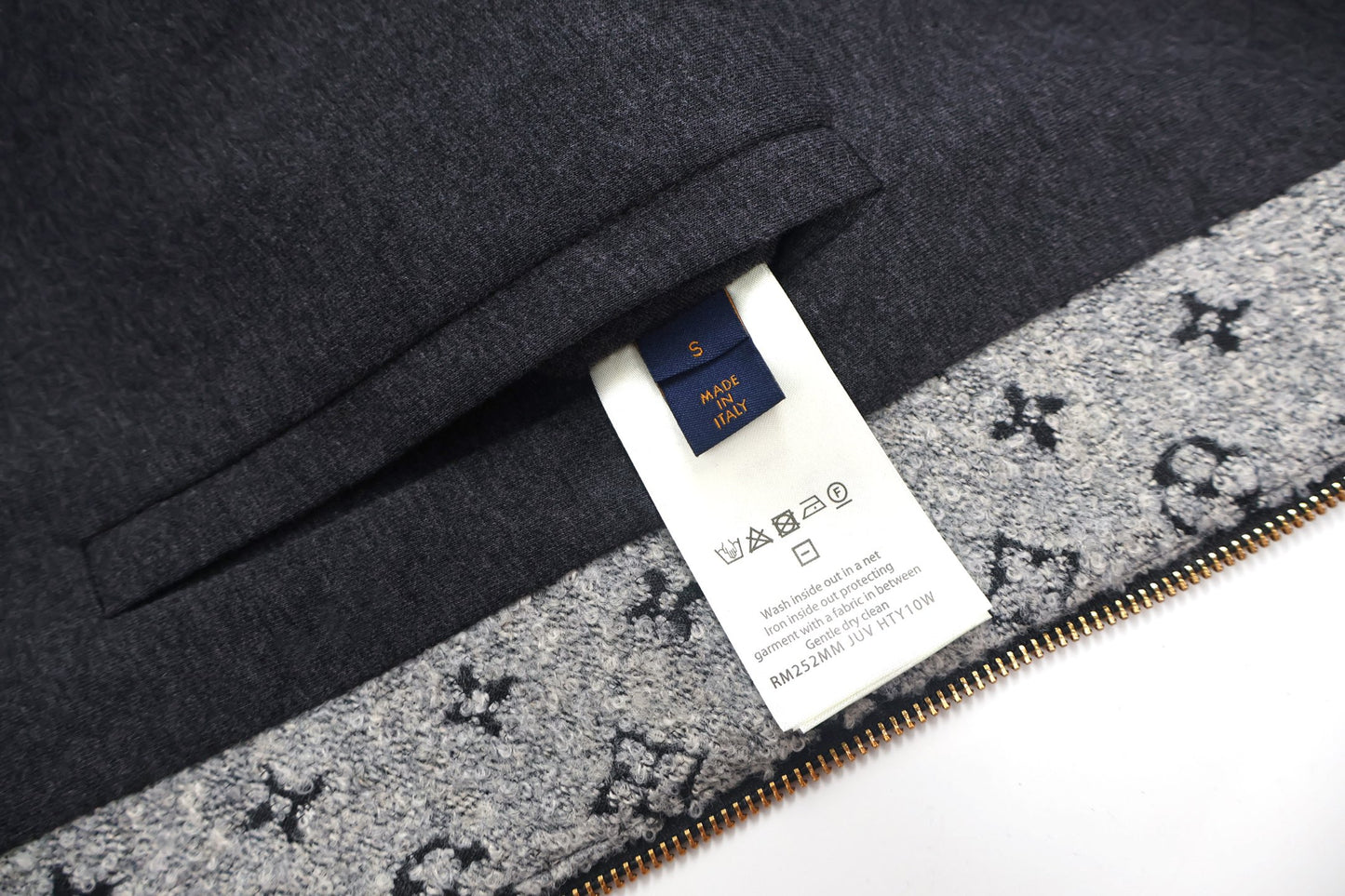 Louis zip-Up hoodie jacket