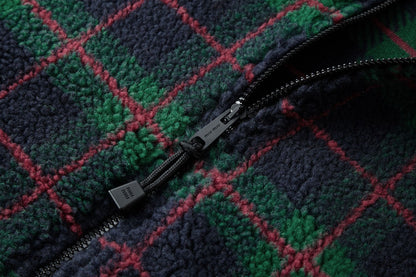 Miu plaid embroidered jacket