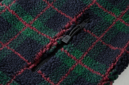 Miu plaid embroidered jacket