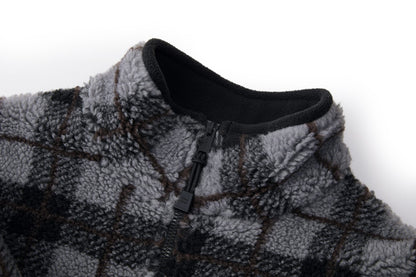 Miu plaid embroidered jacket