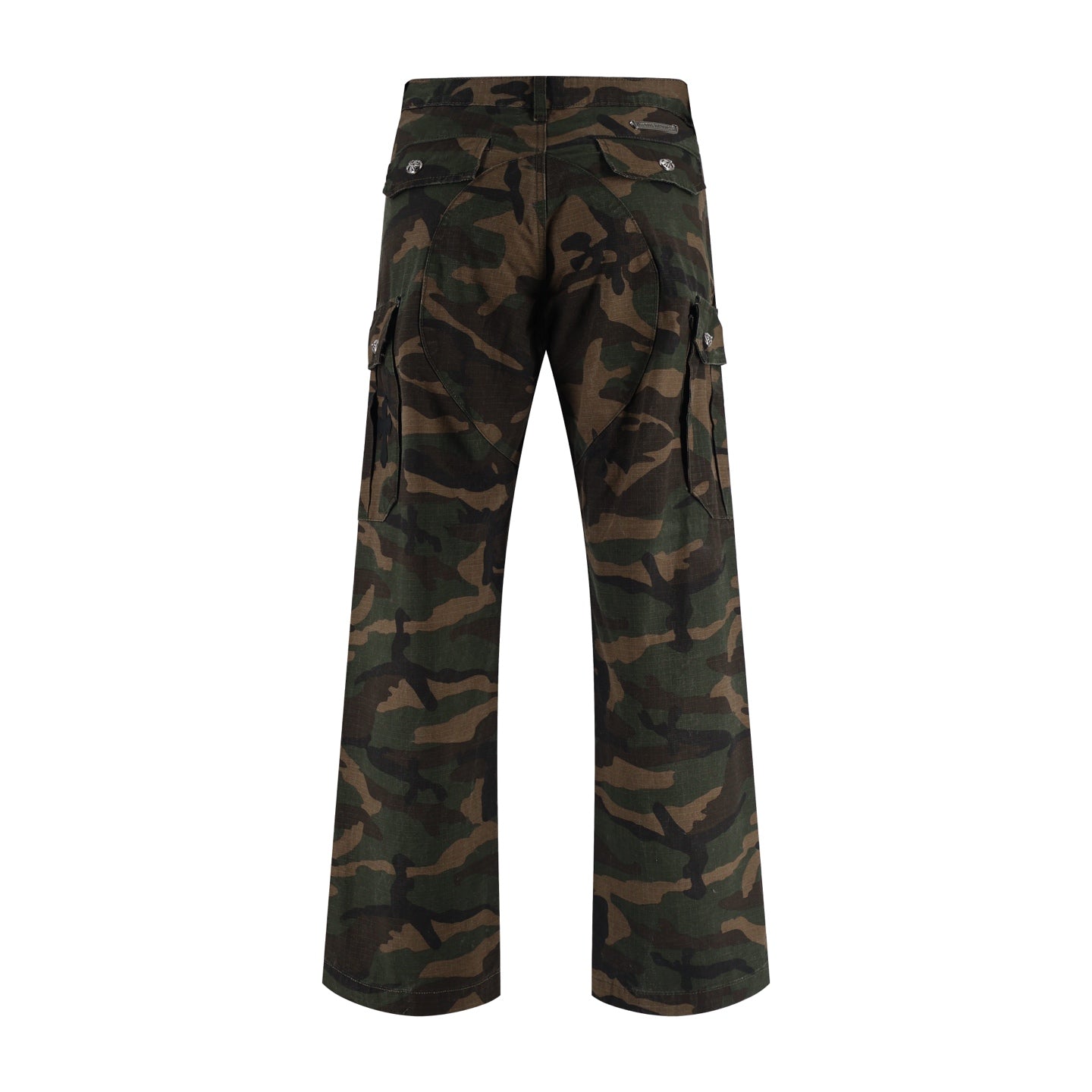 Chrome camouflage cargo pants