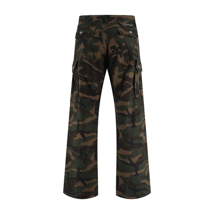 Chrome camouflage cargo pants