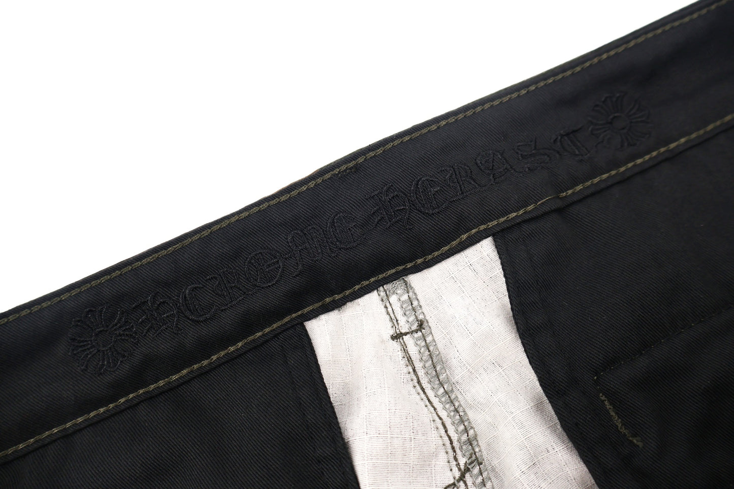 Chrome camouflage cargo pants