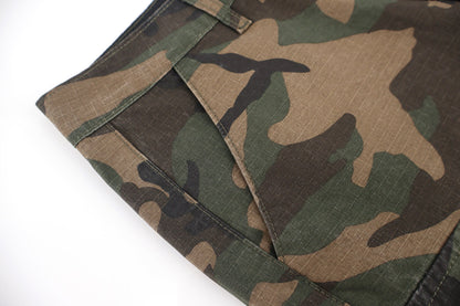 Chrome camouflage cargo pants