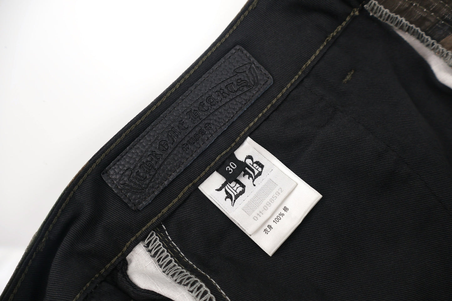 Chrome camouflage cargo pants