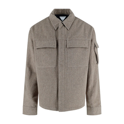 Bottega cashmere shirt jacket