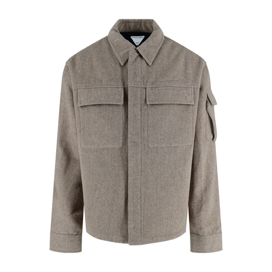 Bottega cashmere shirt jacket