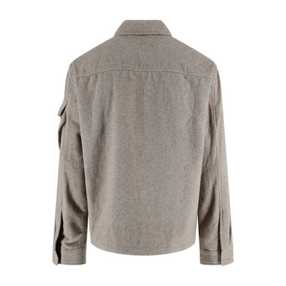 Bottega cashmere shirt jacket