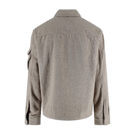 Bottega cashmere shirt jacket
