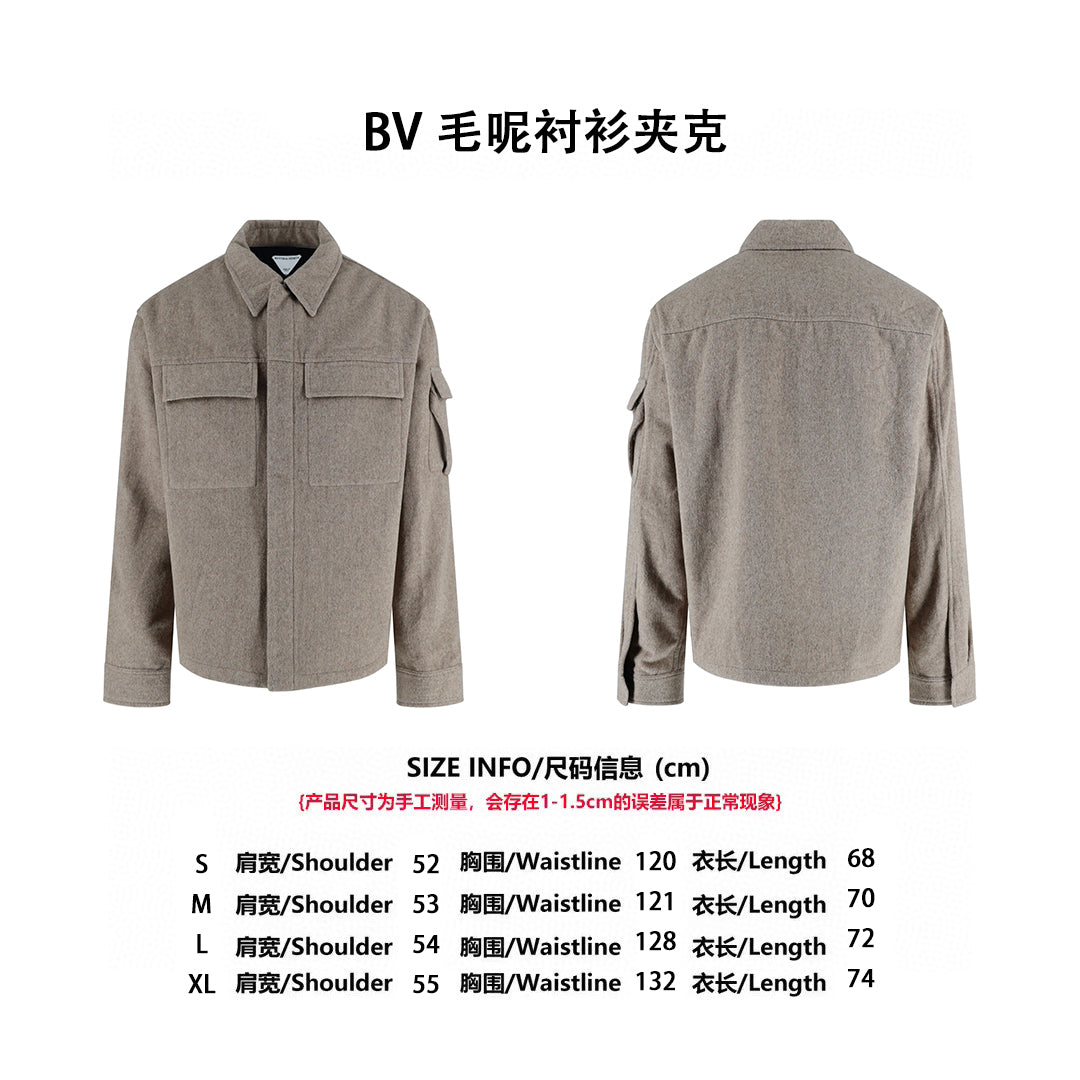 Bottega cashmere shirt jacket