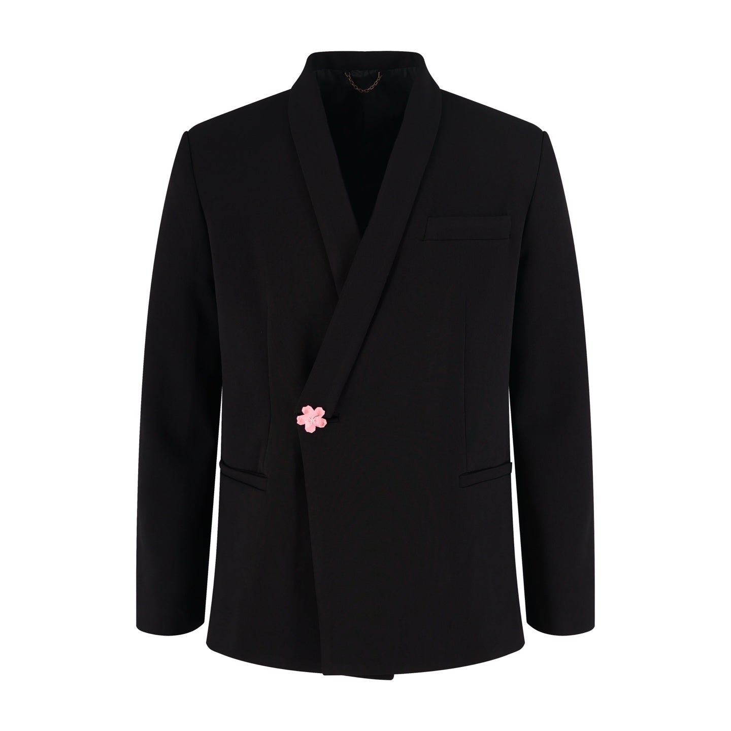 Louis solid color suit blazer