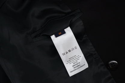 Louis solid color suit blazer