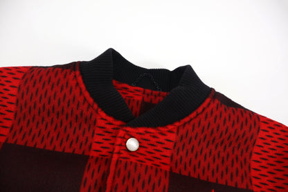 Louis splicing varsity jacket