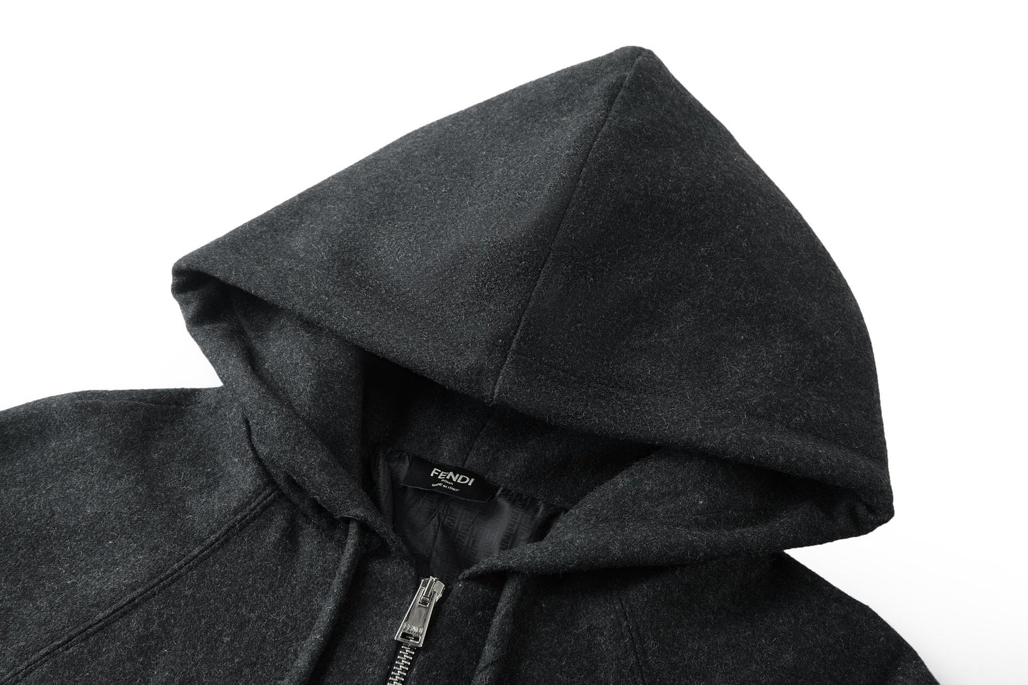 Fend hooded sports jacket