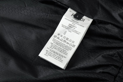 Fend hooded sports jacket