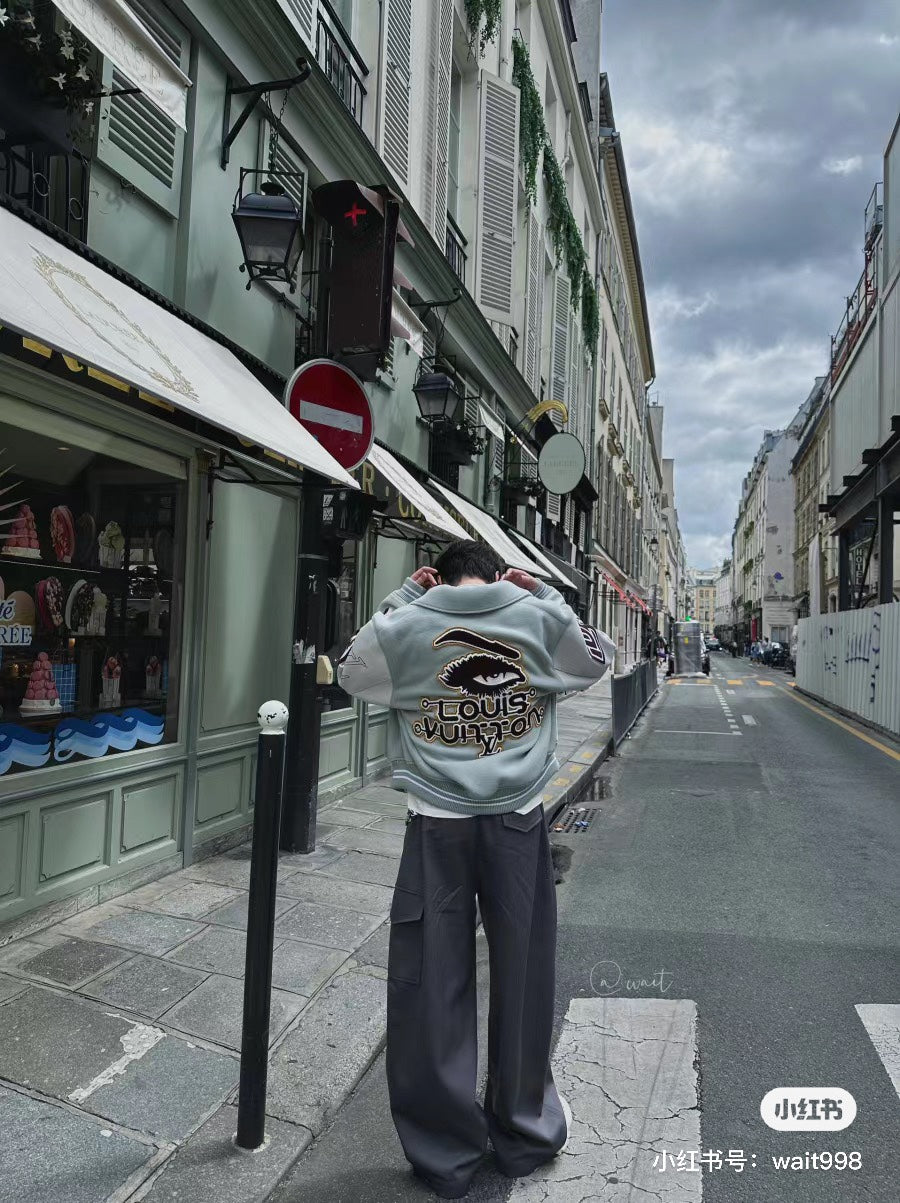 LouisI limited varsity jacket