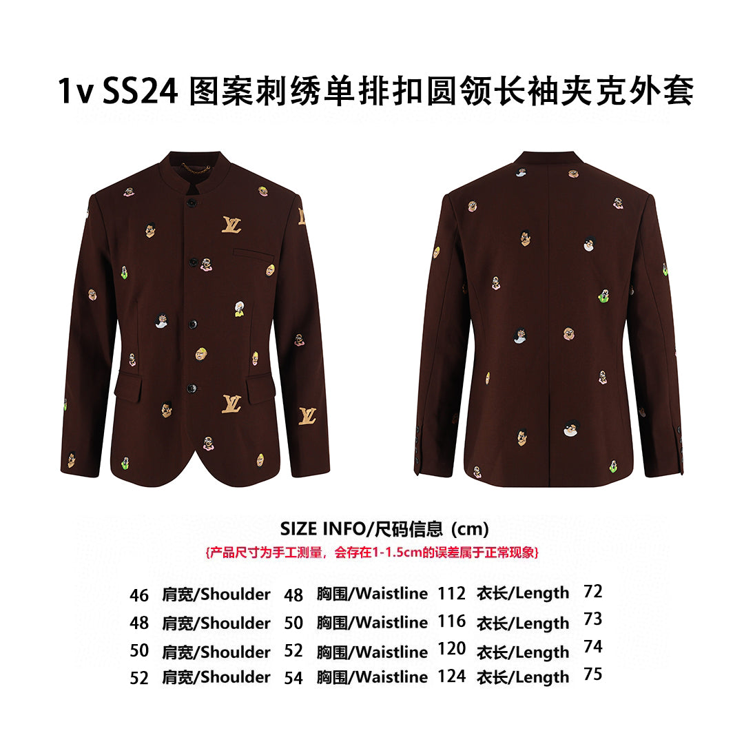 Louis embroiderd jacket